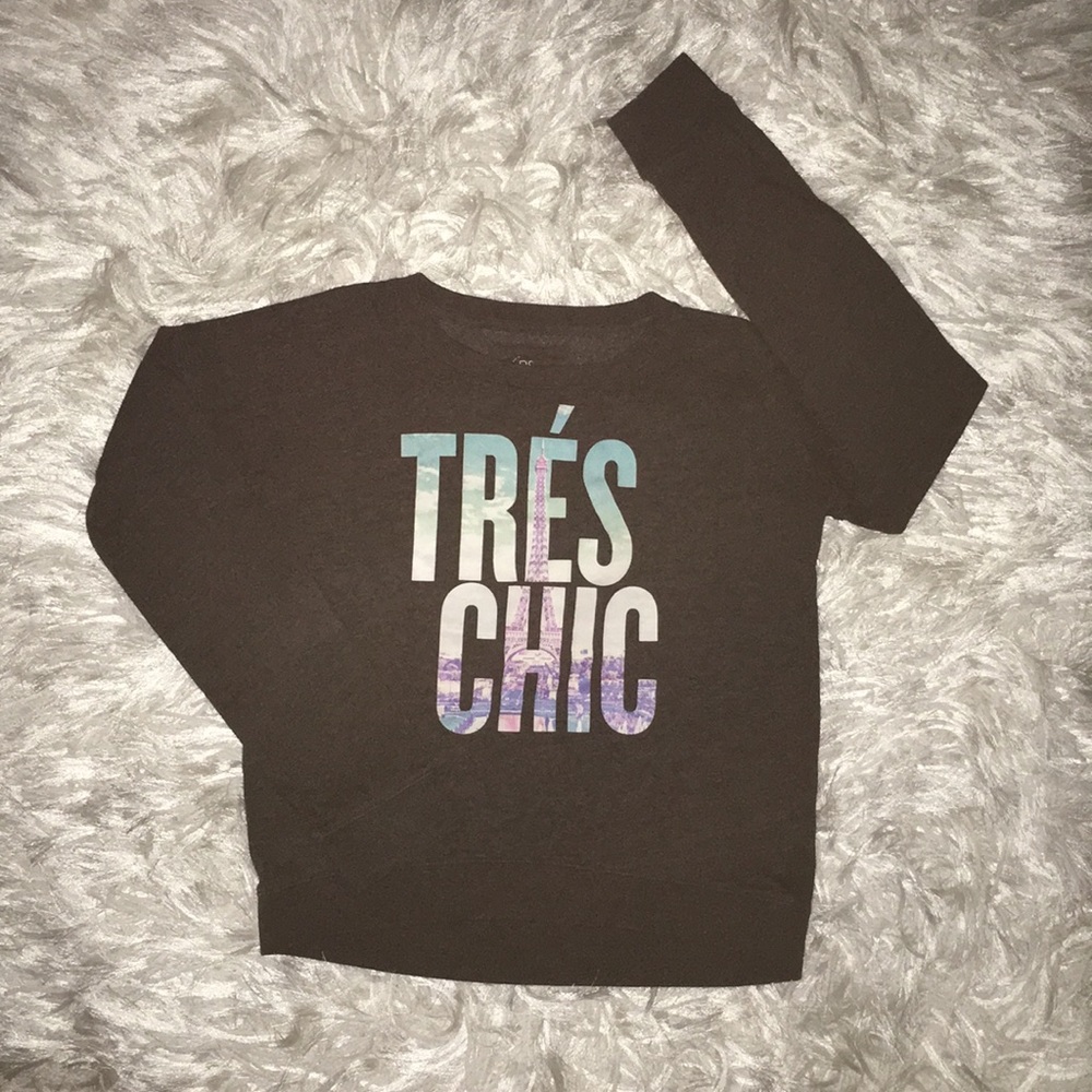 Aéropos Girl’s Graphic Lightweight Sweatshirt